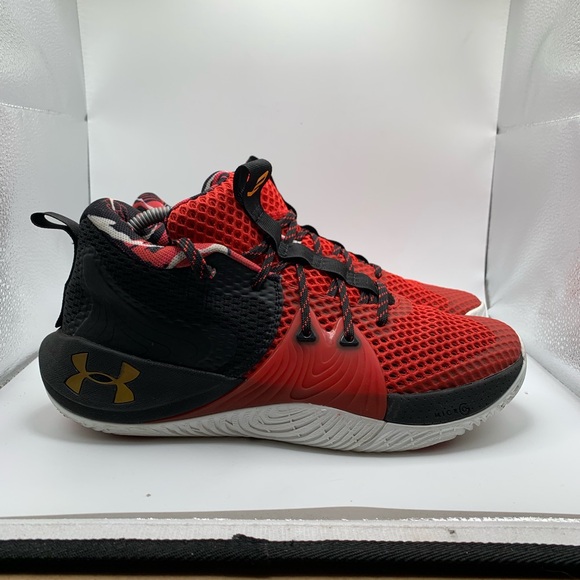 Under Armour Embiid 1 CNY Chinese New Year Sneakers 3023876 602 Mens 8 Women 9.5 - Picture 1 of 8
